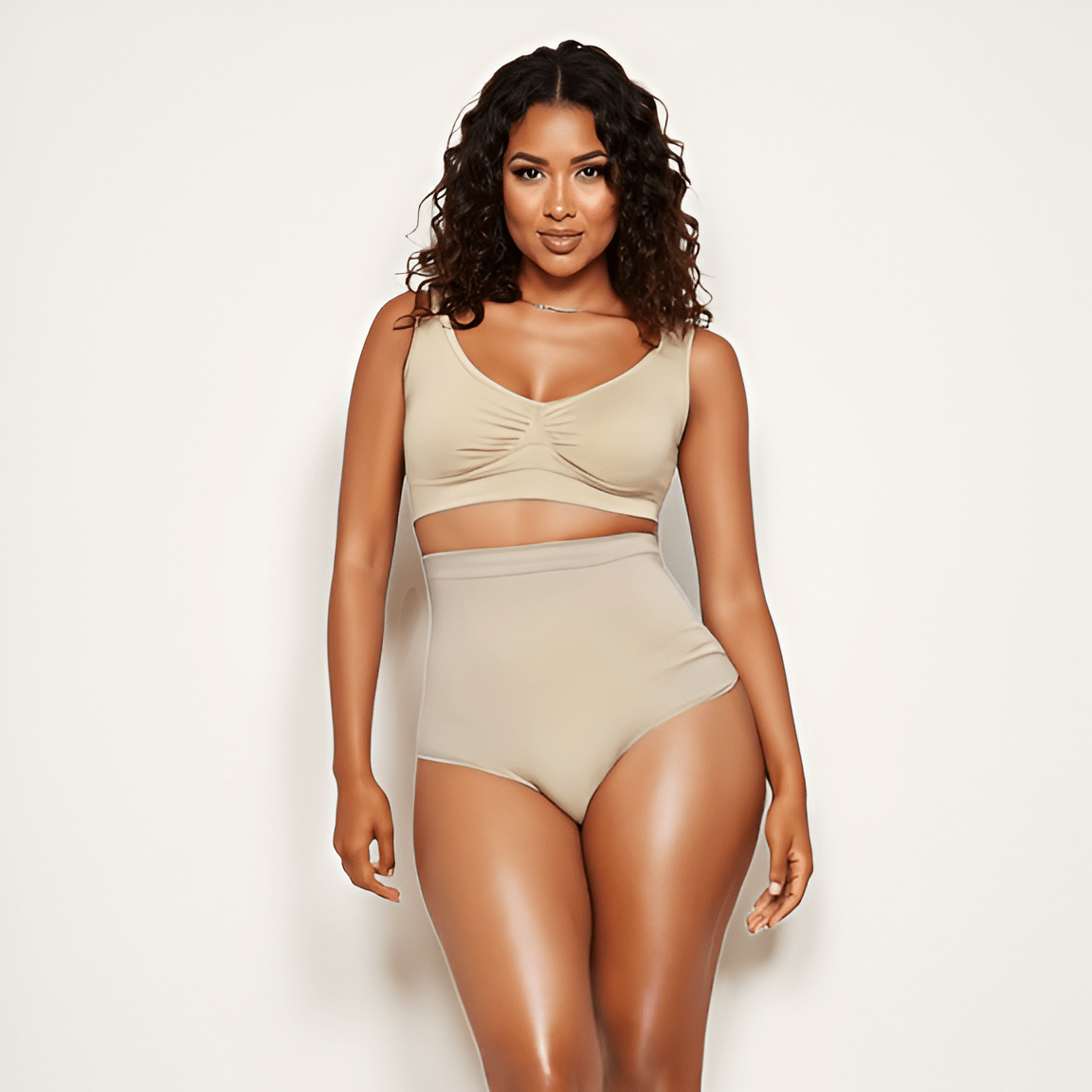 High Waisted Tight Body Shorts