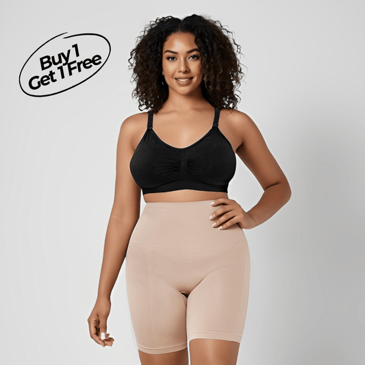 High Waisted Body Shaper Shorts