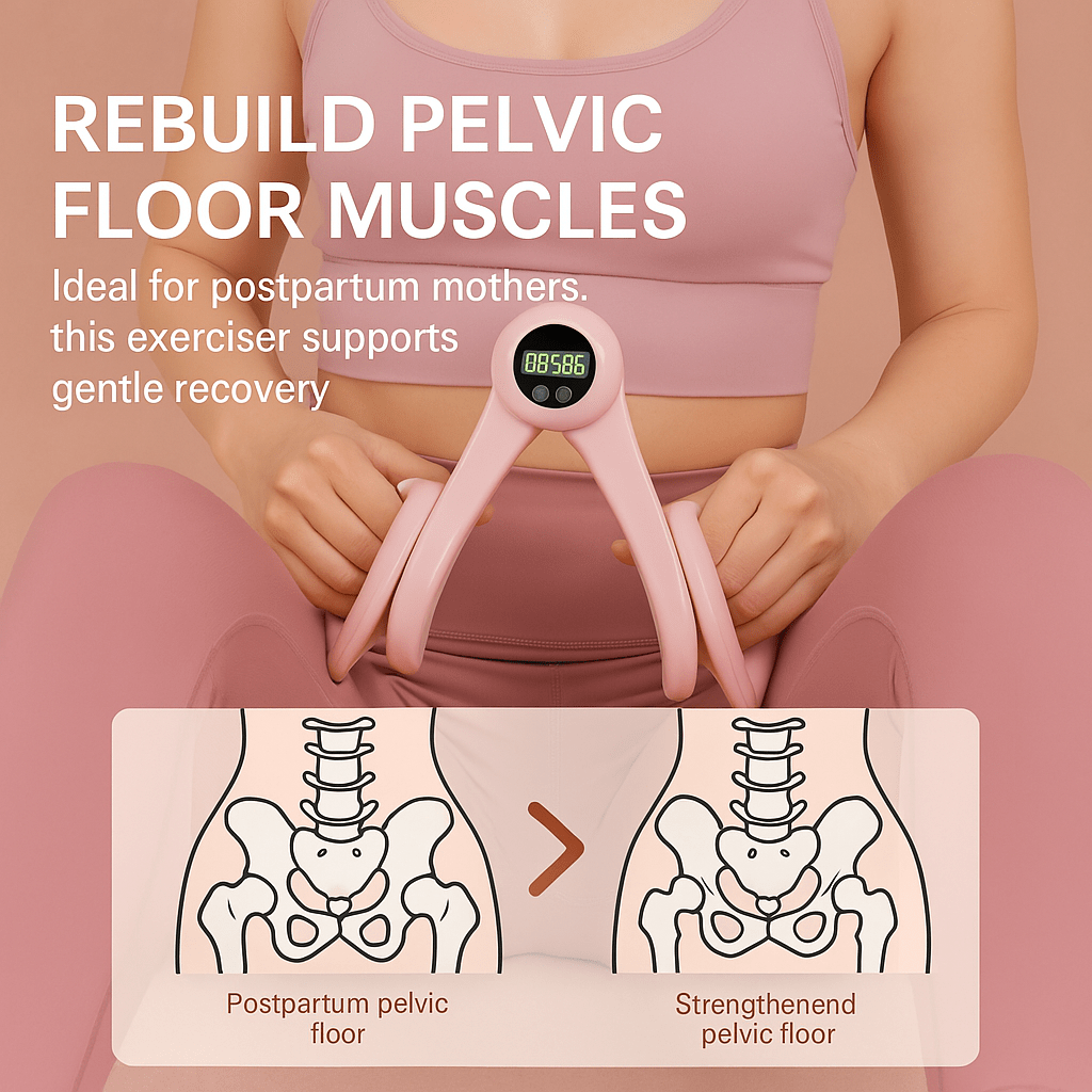Silkivo™ Digital Thigh Master - Sculpting & Pelvic Stability Trainer